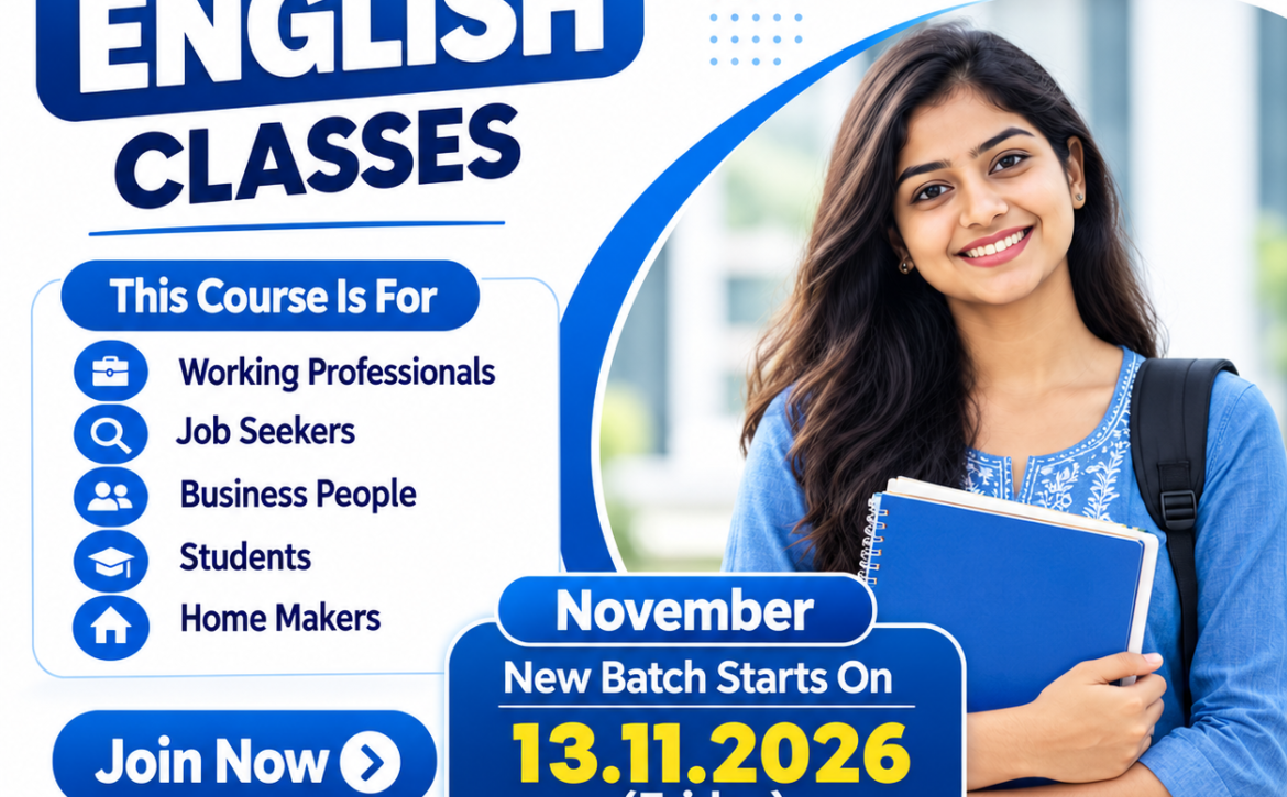 VLC Spoken English Classes Poster 3